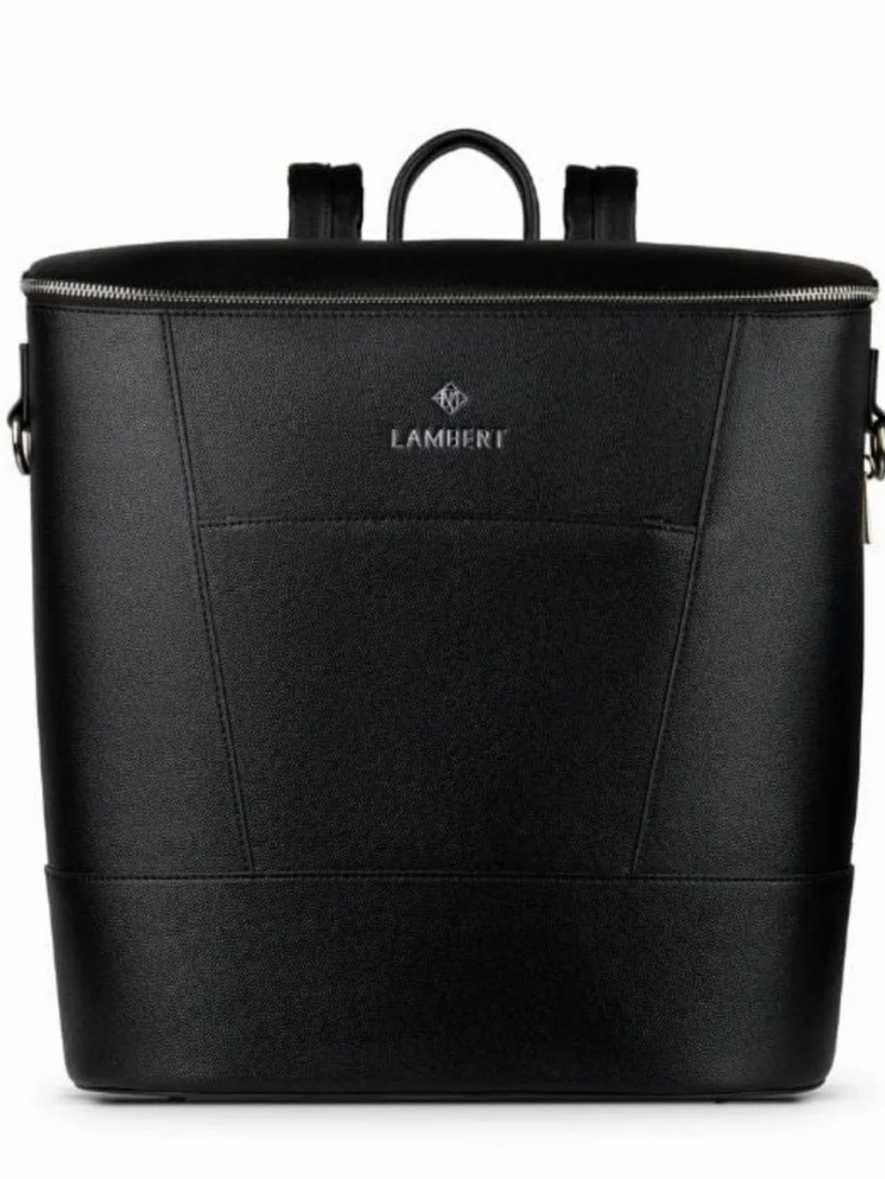 LAMBERT MIA VEGAN LEATHER DIAPER BAG